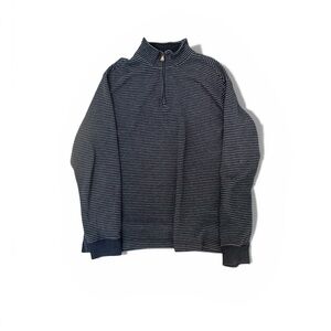 Rodd & Gunn Charcoal and Gray Striped Pullover